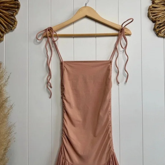 Free People • Liza Drop-Waist Midi Dress - Picture 6 of 9